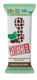 Perfect Snacks Chocolate Mint Peanut Butter Protein Bar, Gluten-Free