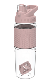 Mainstays 32 Fluid Ounce Shaker Bottle- Pink