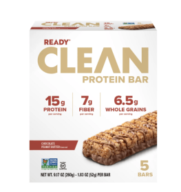 Ready Nutrition Chocolate Peanut Butter Clean Protein Bar