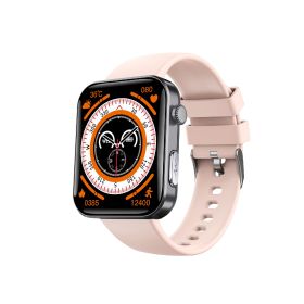 Smart Watch For Men Women Healthy Mornitoring Ips Screen Fitness Tracker With Bluetooth Call  IP67 Waterproof Heart Rate Sleep SpO2 Monitor Pedom (Color: Pink)